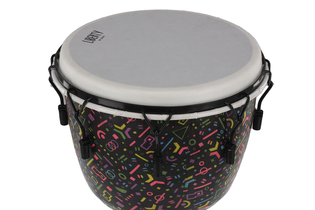 GEWA Djembé Liberty Series mekaniskt stämd - 14" galna neon