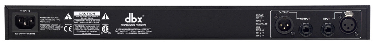 dbx 131S 31-bands grafisk equalizer