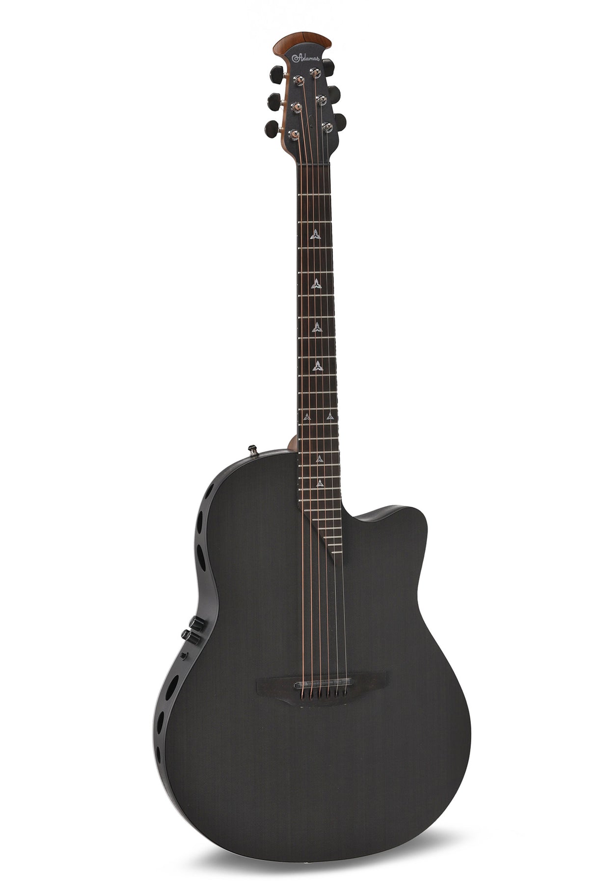 Adamas E-akustiska Gitarrer 156SP-5-G Evolution Series Deep Cutaway - Natural Carbon Black (156SP-5-G)