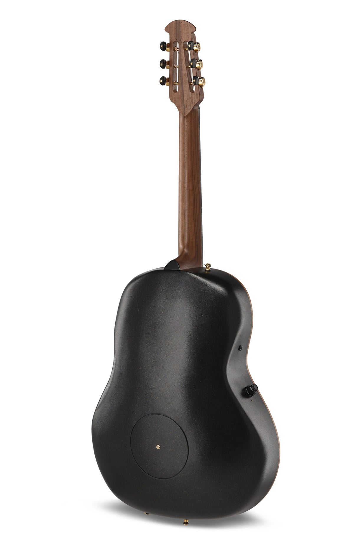 Adamas E-akustiska Gitarrer ADAMAS U581T-FM Mid-Depth Non-Cutaway - svart satin koppar metal flake (U581T-FM-G)