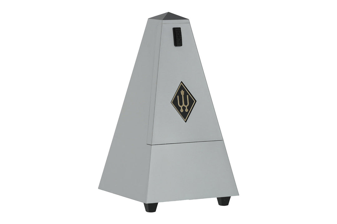 Wittner metronom i pyramidform - Siver matt bright 855202