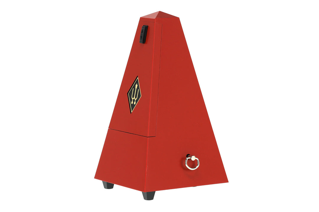 Wittner metronom pyramidform - mörkröd matt 845201
