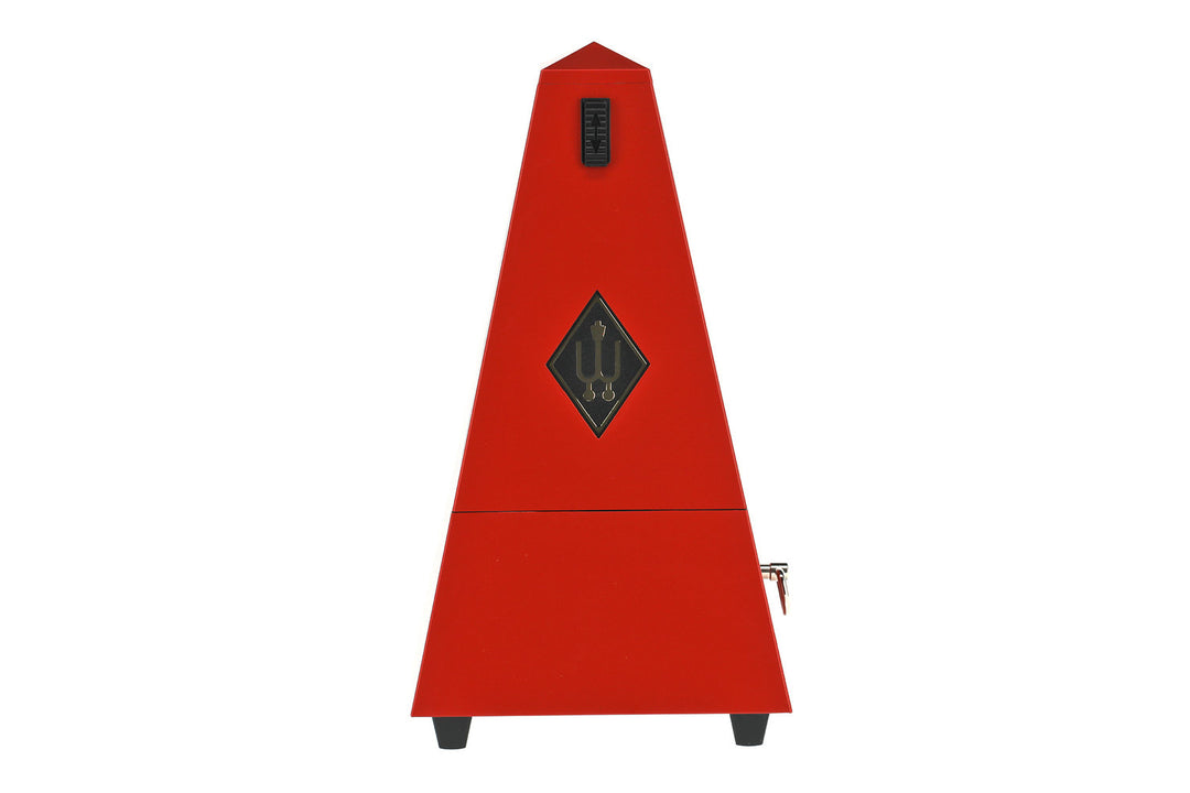 Wittner metronom pyramidform - mörkröd matt 845201