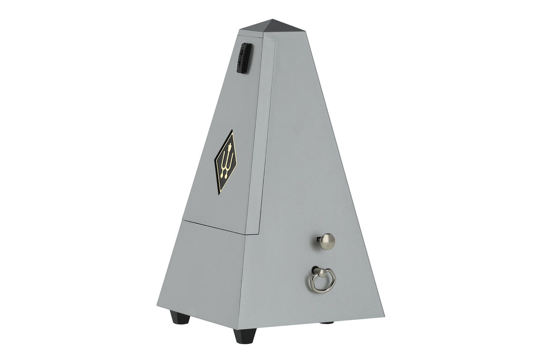Wittner metronom i pyramidform - Siver matt bright 855202