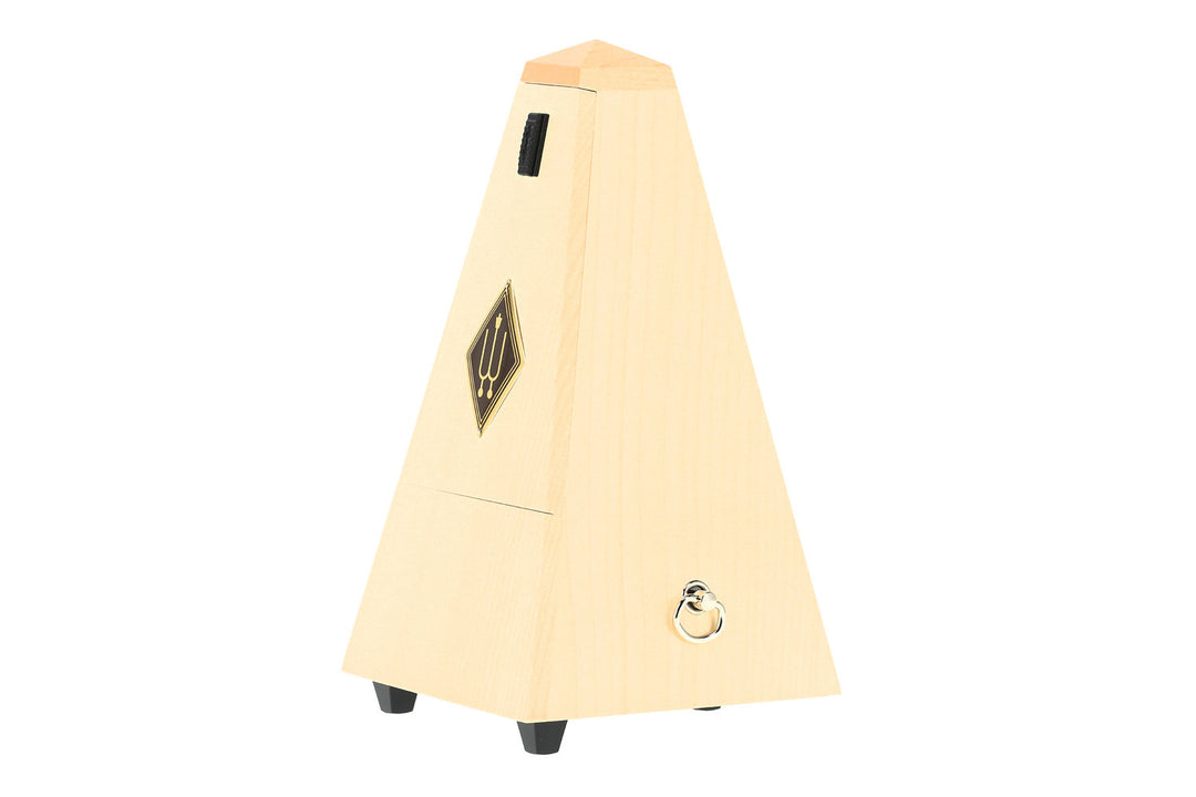 Wittner metronom i pyramidform - naturlönn matt 807A