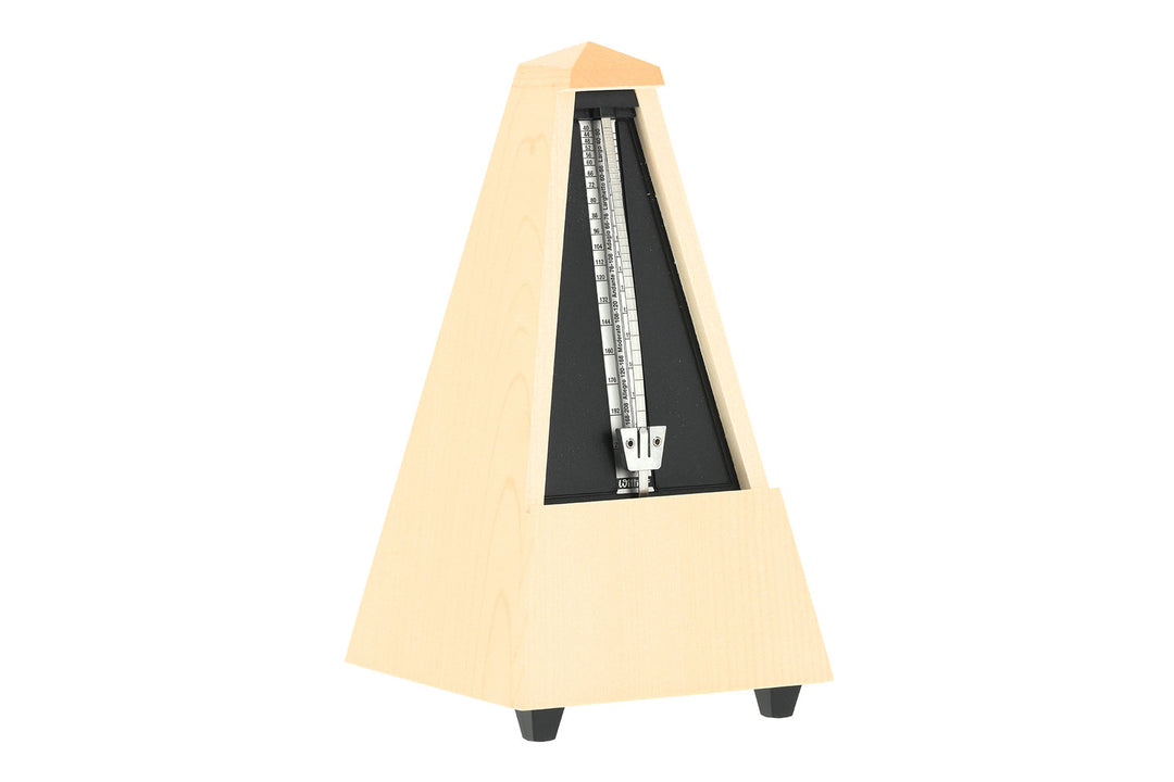 Wittner metronom i pyramidform - naturlönn matt 807A