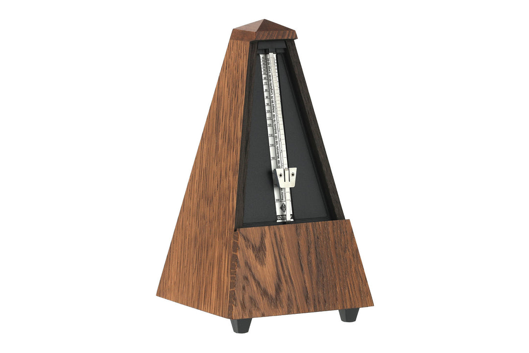 Wittner metronom i pyramidform - Ekbrun matt 808