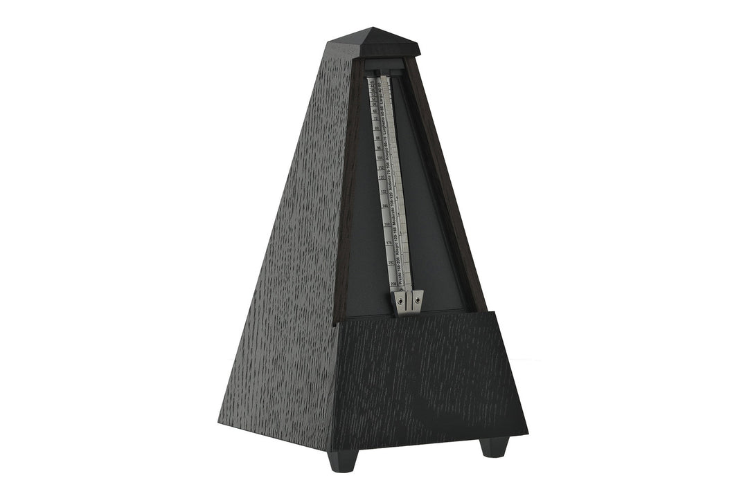 Wittner metronom i pyramidform - Eksvart matt 809