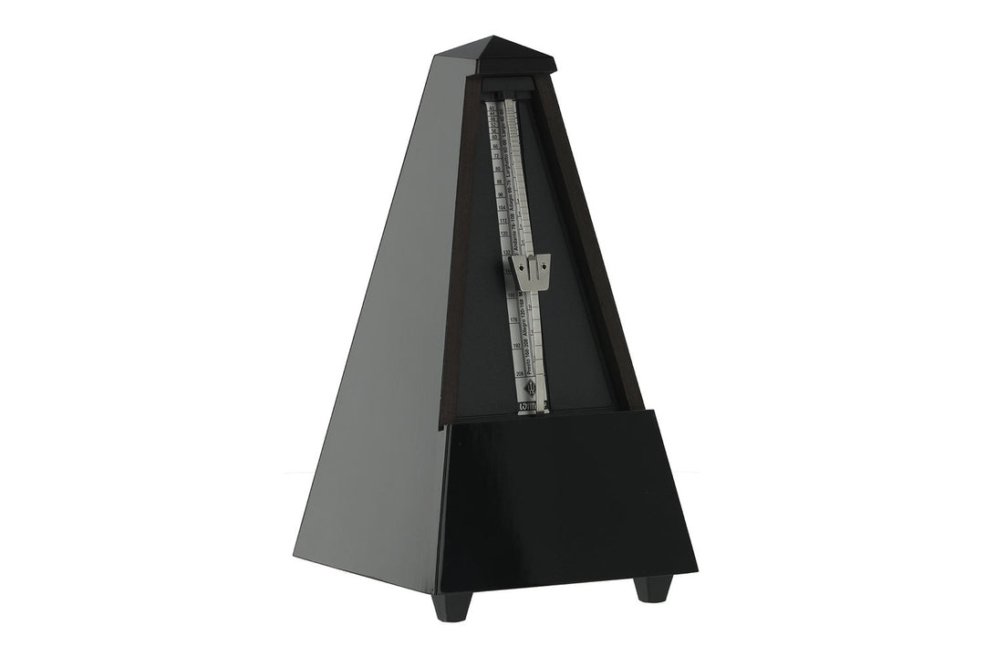 Wittner metronom pyramidformad - svart, högblank 816