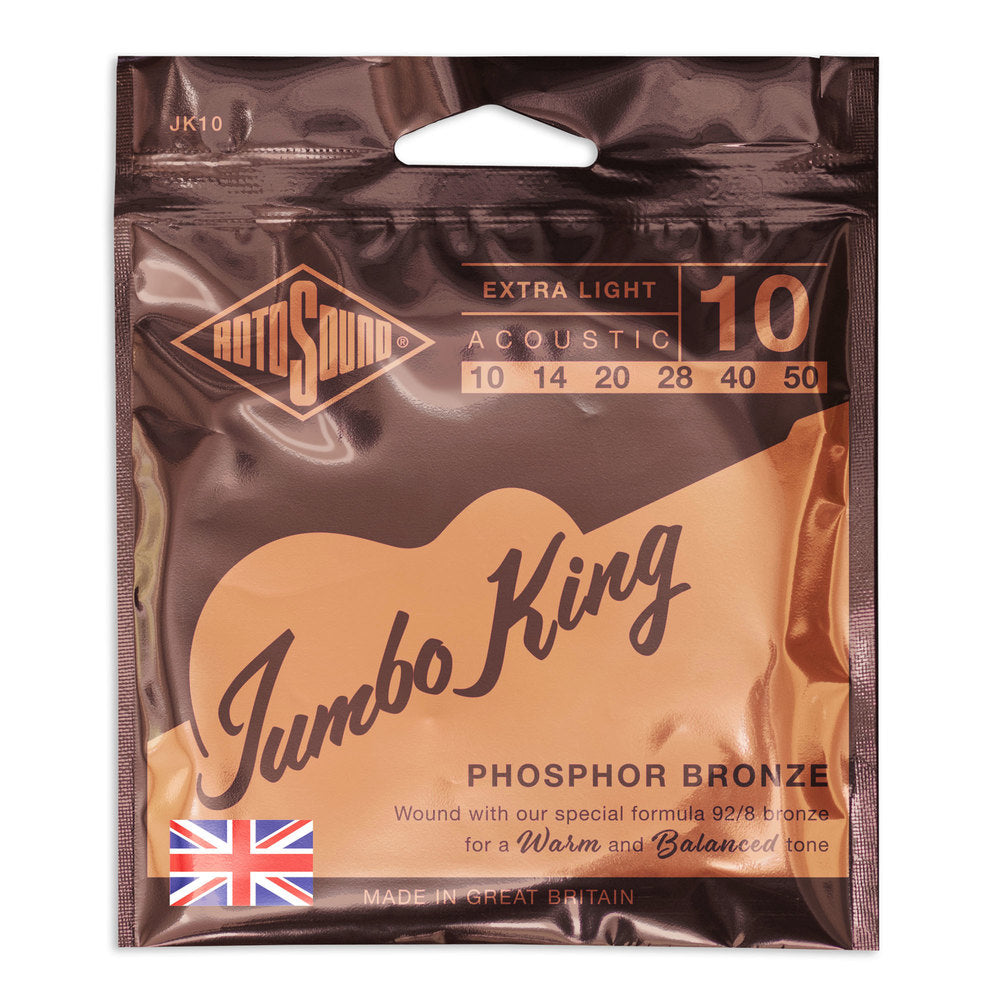 Rotosound Jumbo King JK10 westerngitarrsträngar 10-50