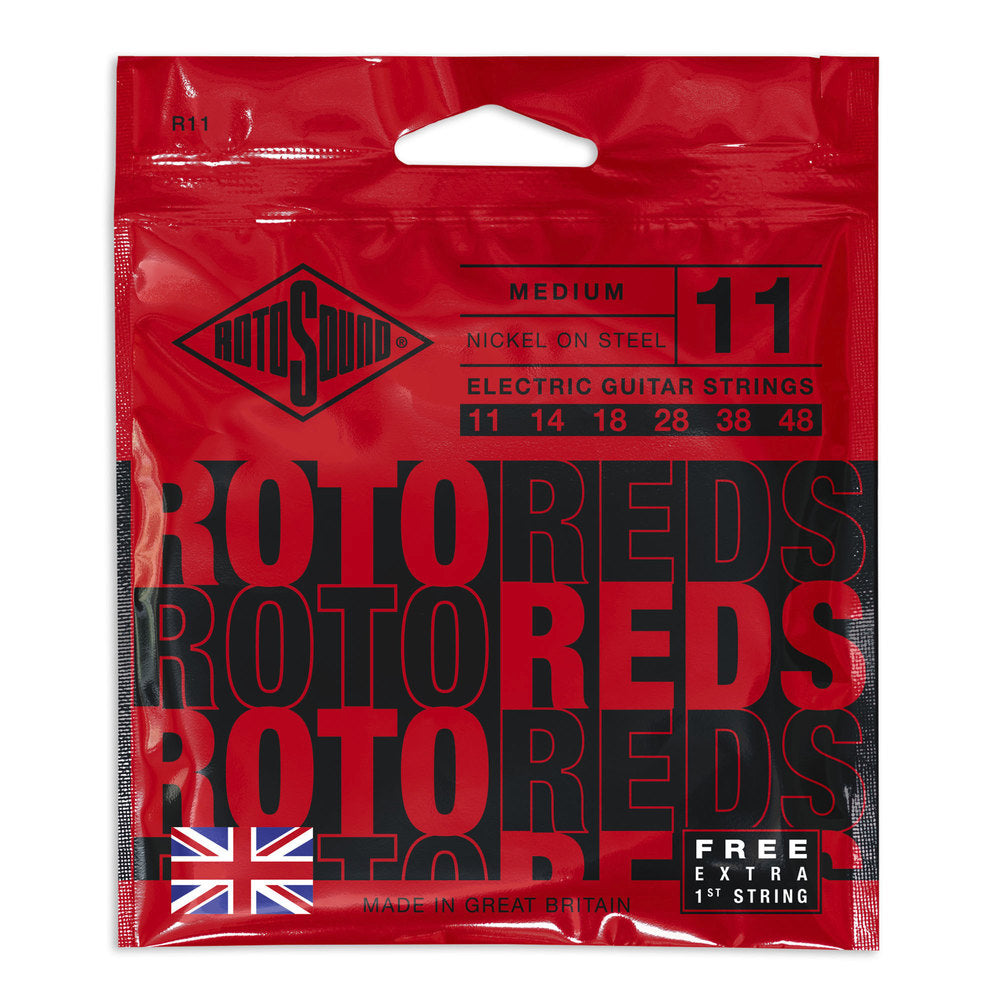 Rotosound Roto Reds R11 elgitarrsträngar 11-48