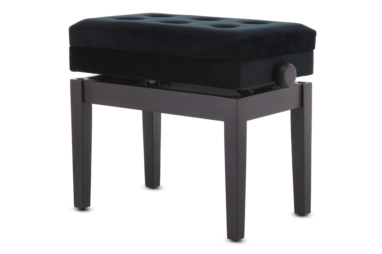 GEWA pianobänk Deluxe med förvaringsfack - Rosewood matt