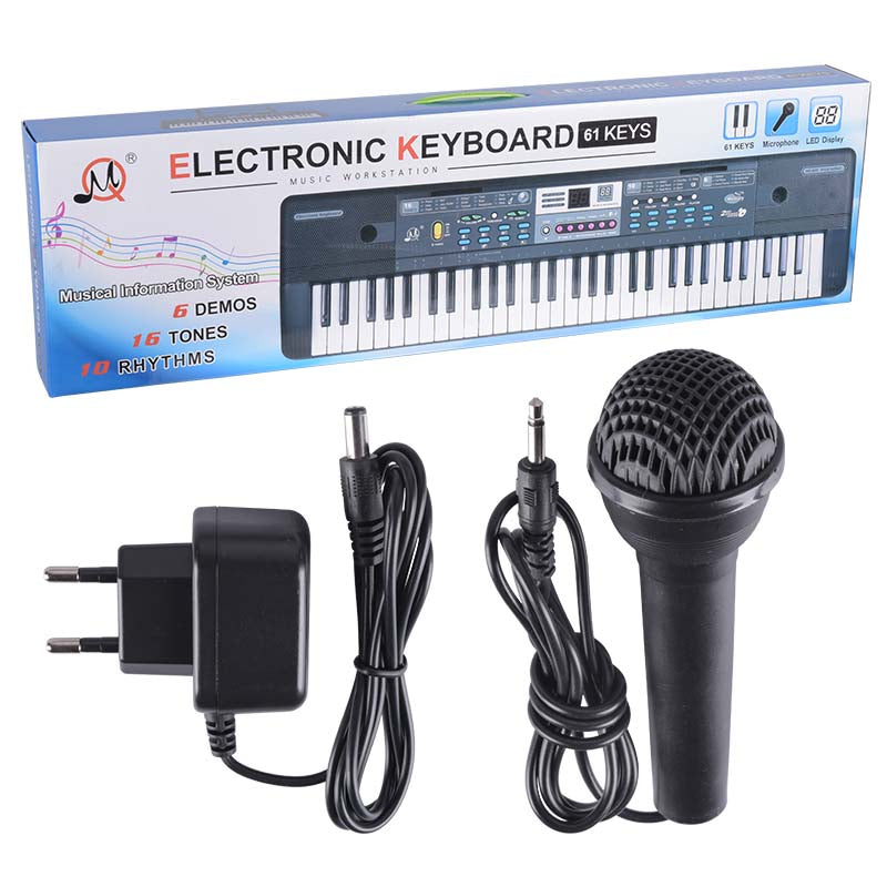 MQ 601 UFB PIANO orgelknappar med mikrofon