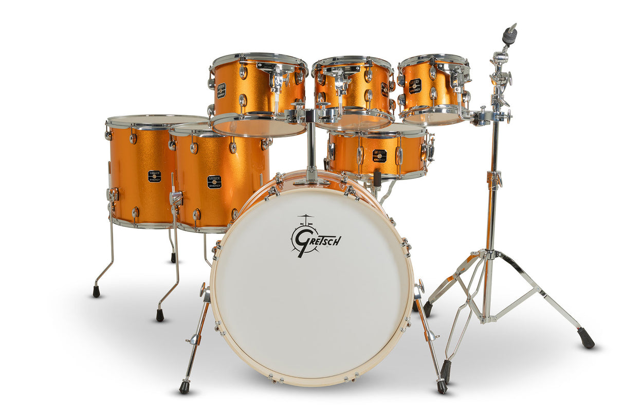 Gretsch trumset Energy - Orange glitter
