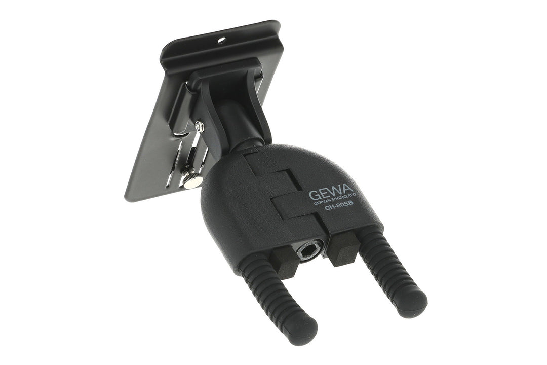 GEWA Gitarrer väggfäste WallGrip - svart (GH-80SB)
