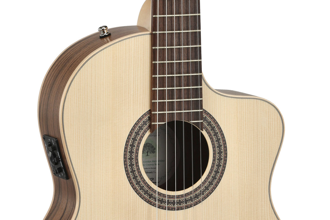 Manuel Rodriguez ECOLOGÍA-serien Samba elektroakustisk - E-Acoustic Samba Profundo (Cutaway)