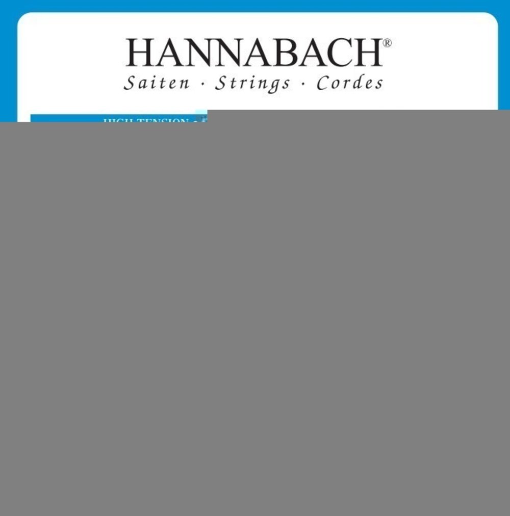 Hannabach 827 H/B2 diskantsträng till flamencogitarr, high tension