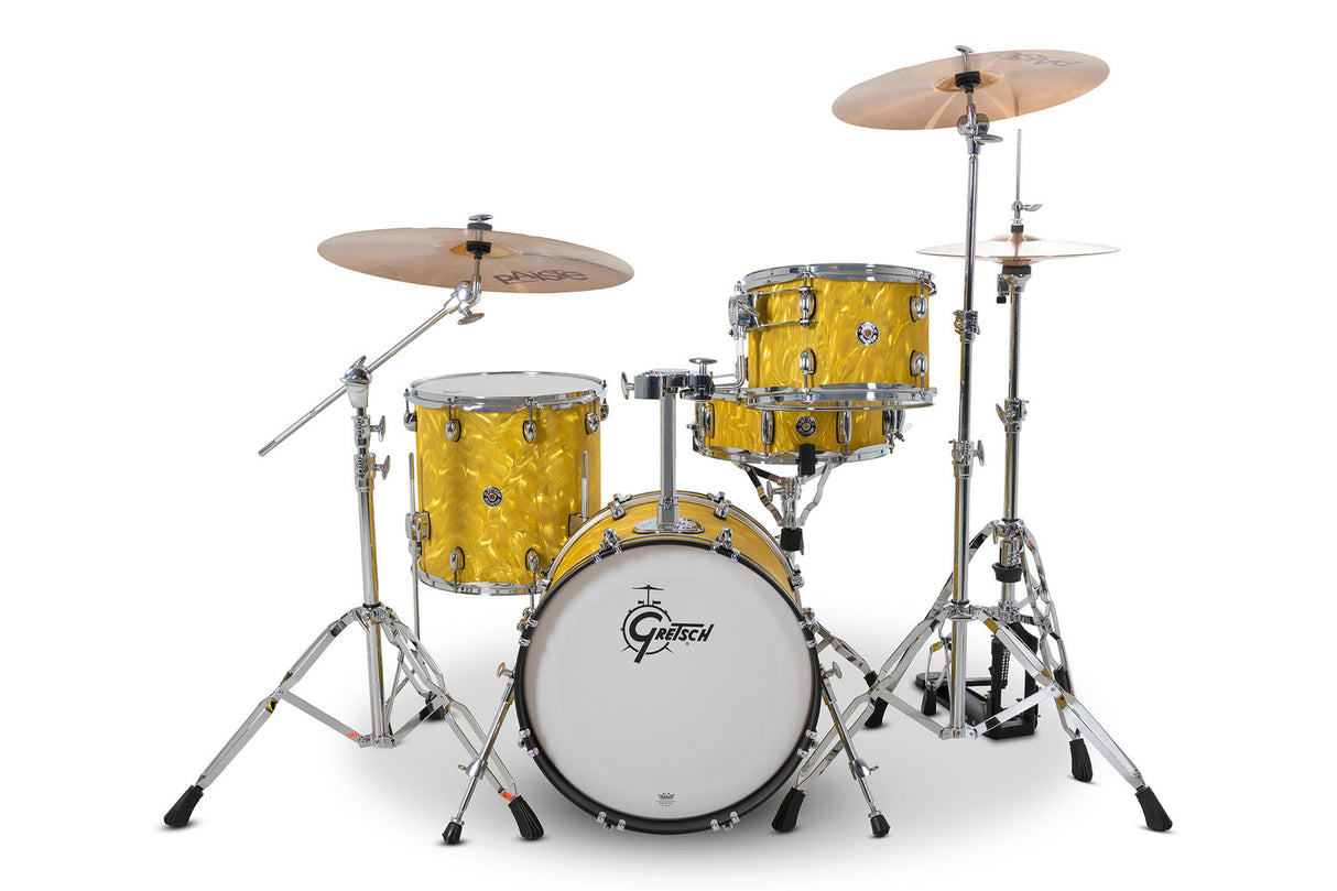 Gretsch shell set Catalina Club - Gul satinflammet (CC2-J484-YSF)