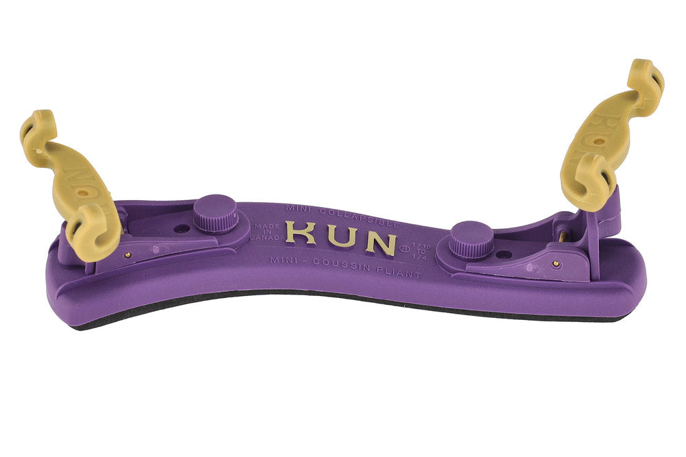 Kun Collapsible Mini axelstöd för fioler 1/4 till 1/16, lila