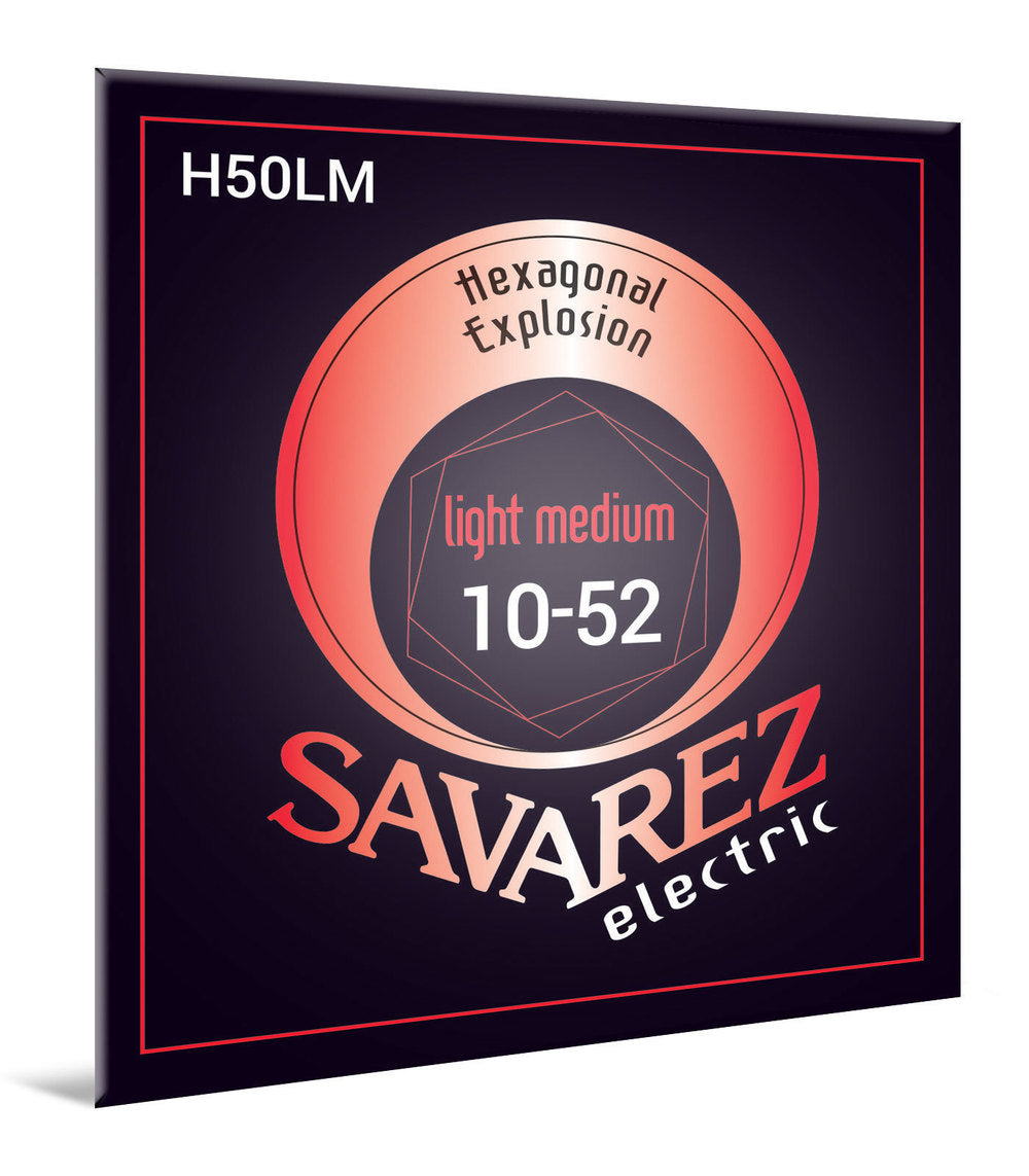 Savarez H50LM Hexagonal Explosion, medium light .010 till .052