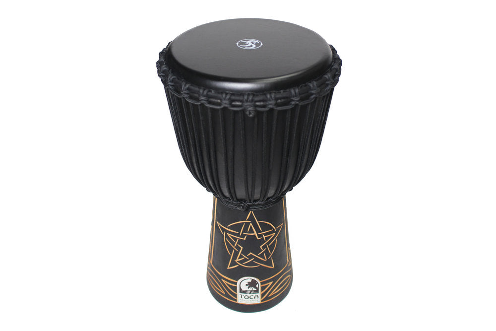 Toca Sully Erna Black Mamba djembe 12", mahogny och getskinn