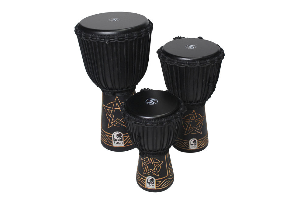 Toca Sully Erna Black Mamba djembe 10", mahogny och getskinn