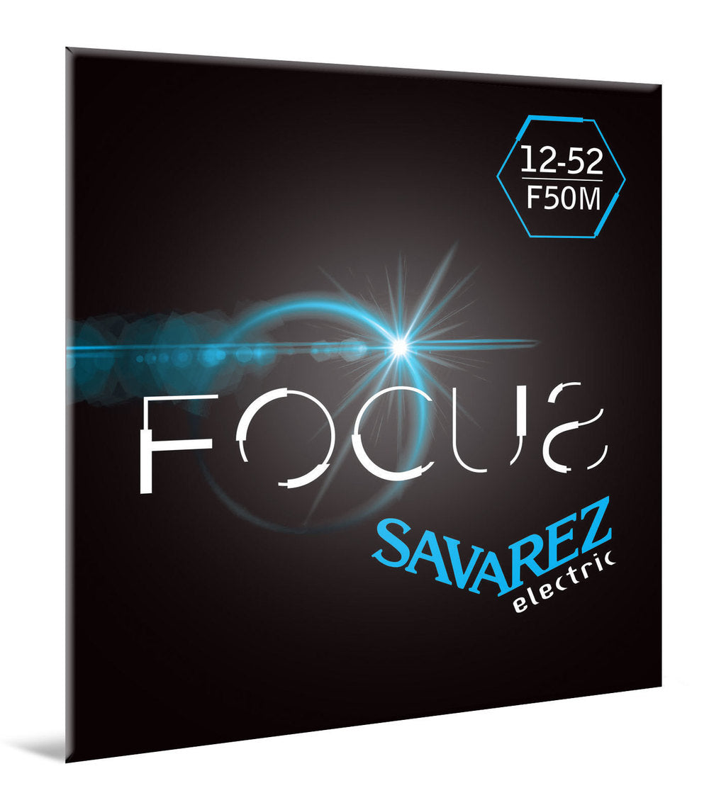 Savarez F50M Focus elgitarrsträngar, medium .012 till .052