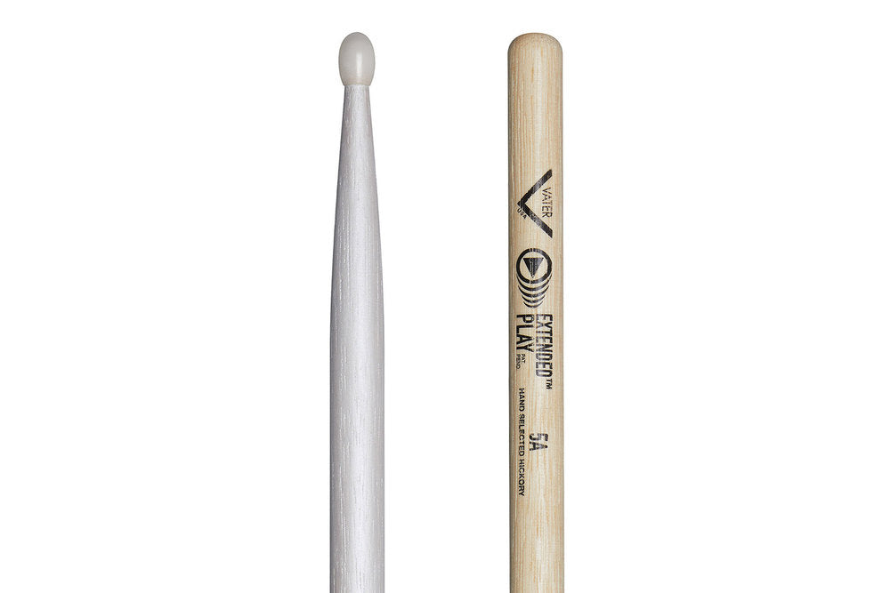 Vater Extended Play 5A trommestikker, hickory, nylonspids