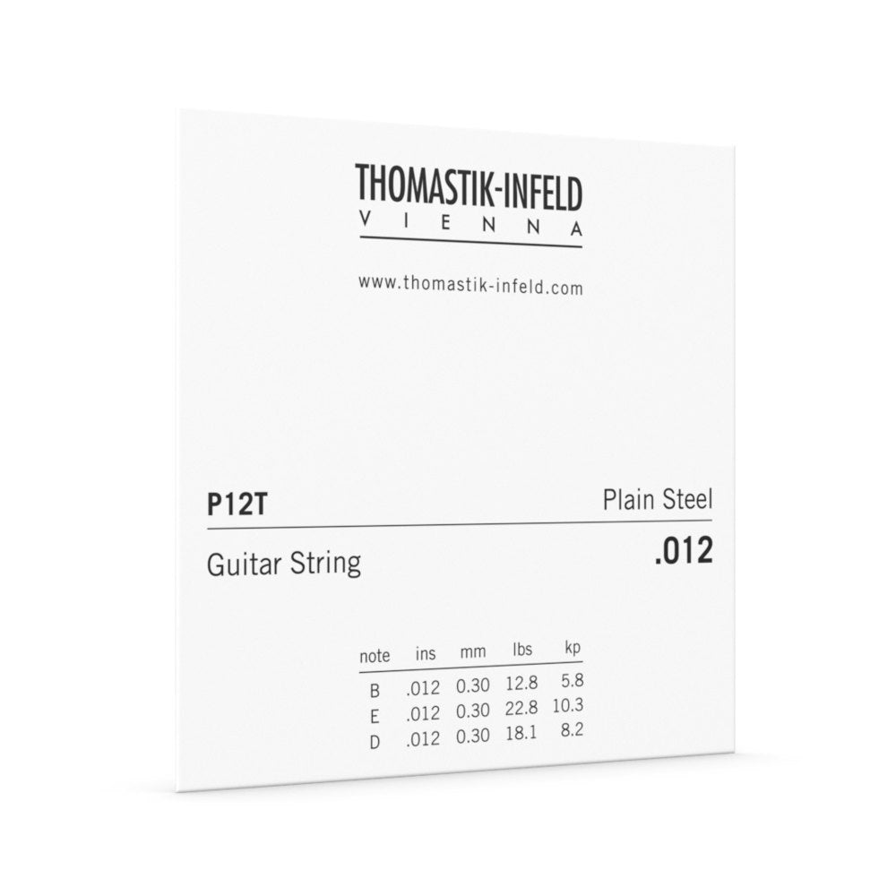 Thomastik-Infeld P12T Infeld Bronze-sträng E .012, förtent stål