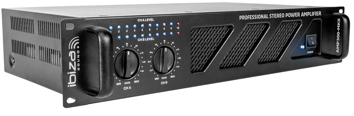 Ibiza AMP300-MKII effektförstärkare (2x240W)
