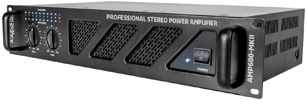 Ibiza AMP600-MKII effektförstärkare (2x480W)