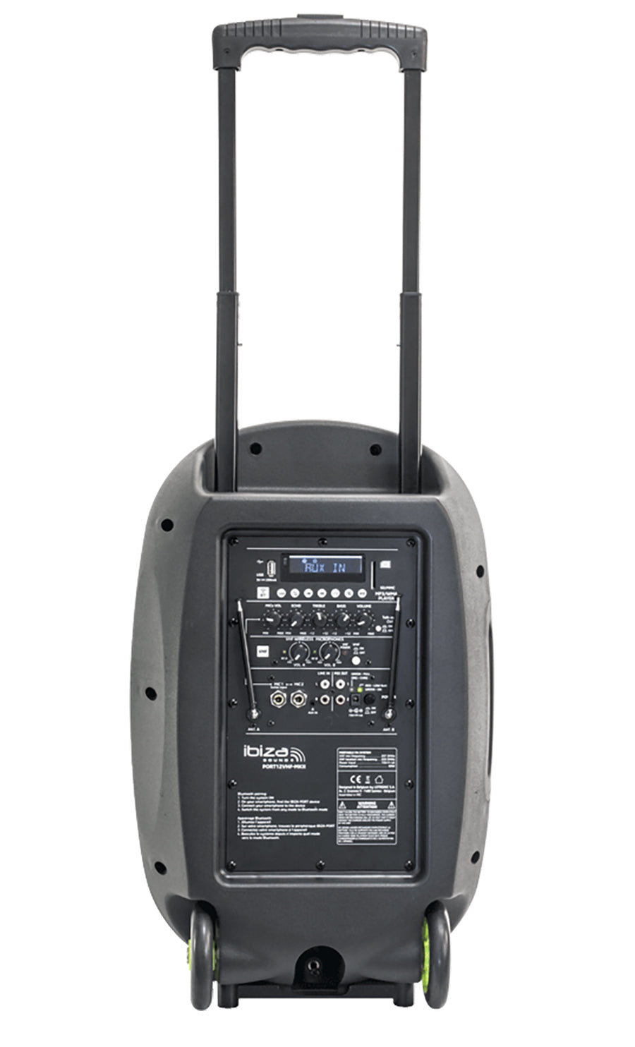 Ibiza bärbar aktiv högtalare, Bluetooth