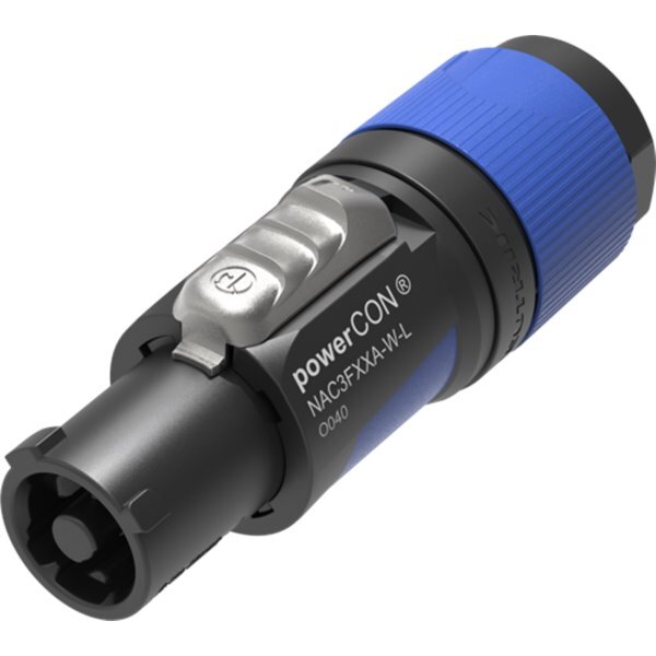 Neutrik NAC3FXXA-WL Powercon Blue (10-16mm)