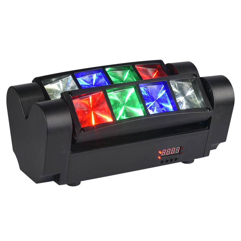 LIGHT4ME SPIDER MKII TURBO LED lyseffekt 8x3W RGBW