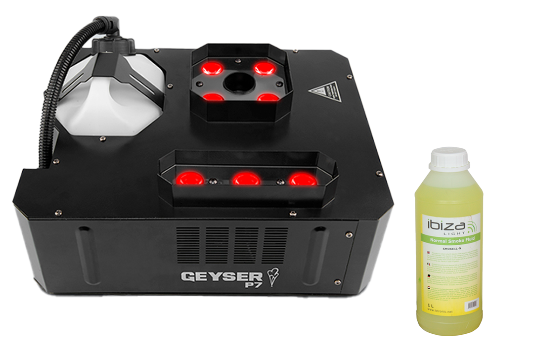 Chauvet Geyser P7 Røgmaskine + gratis røgvæske