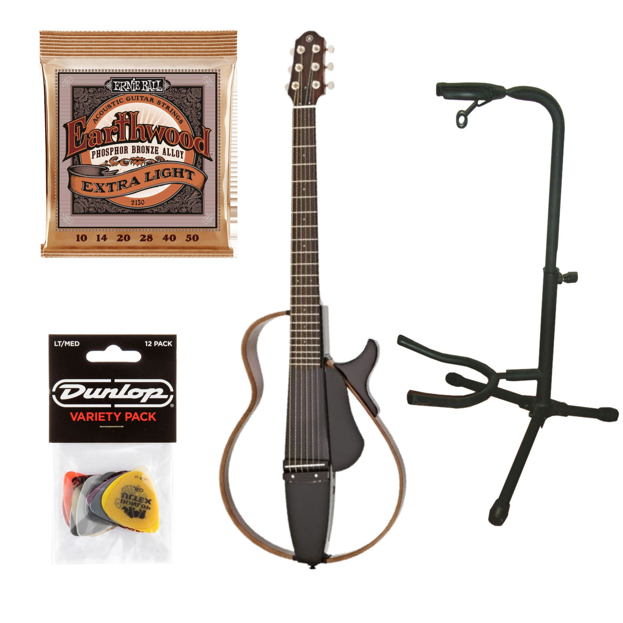 Yamaha SLG200S Silent Starter Package (Translucent Black )