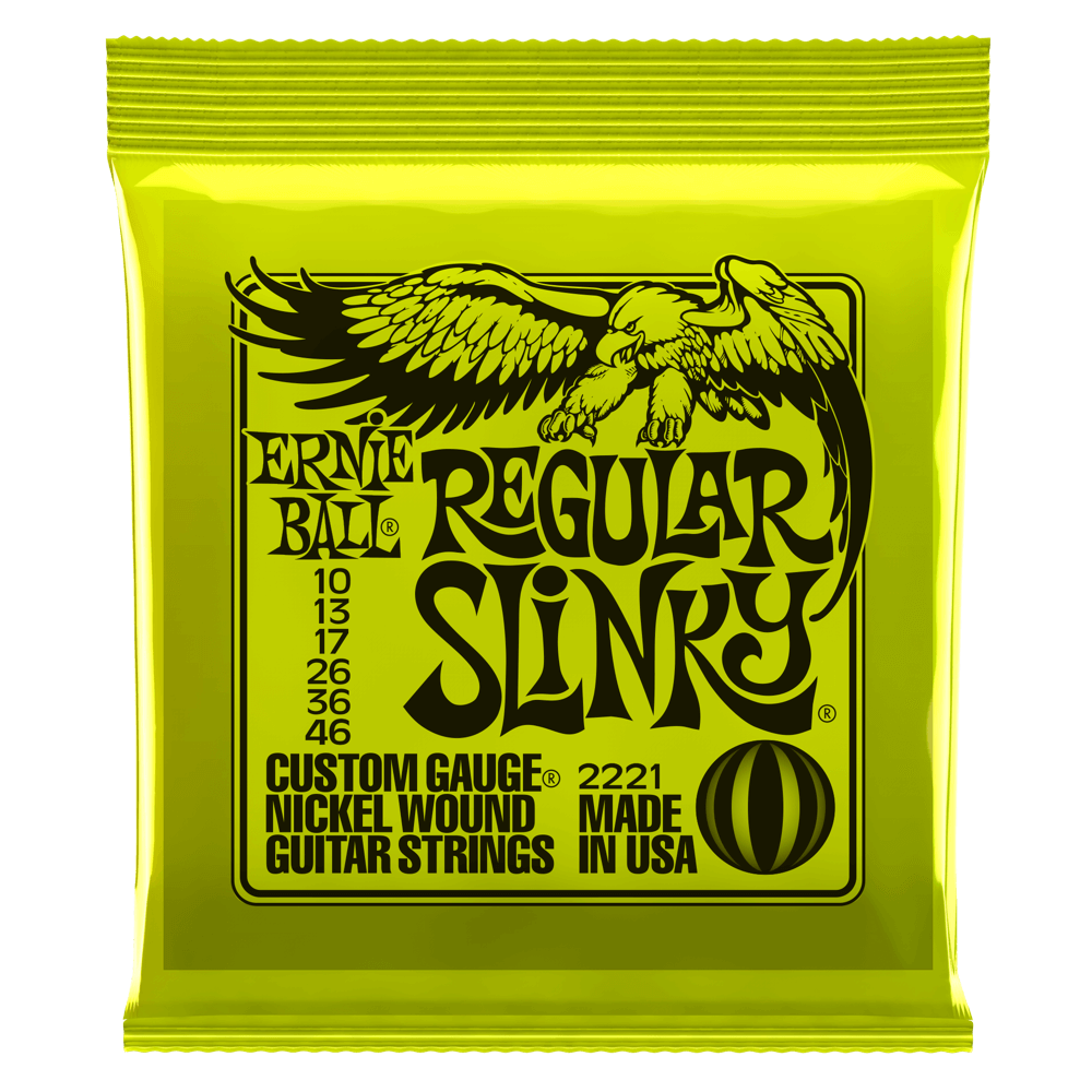 Ernie Ball Slinky Nickel Wound Guitar Strings (elgitarr)
