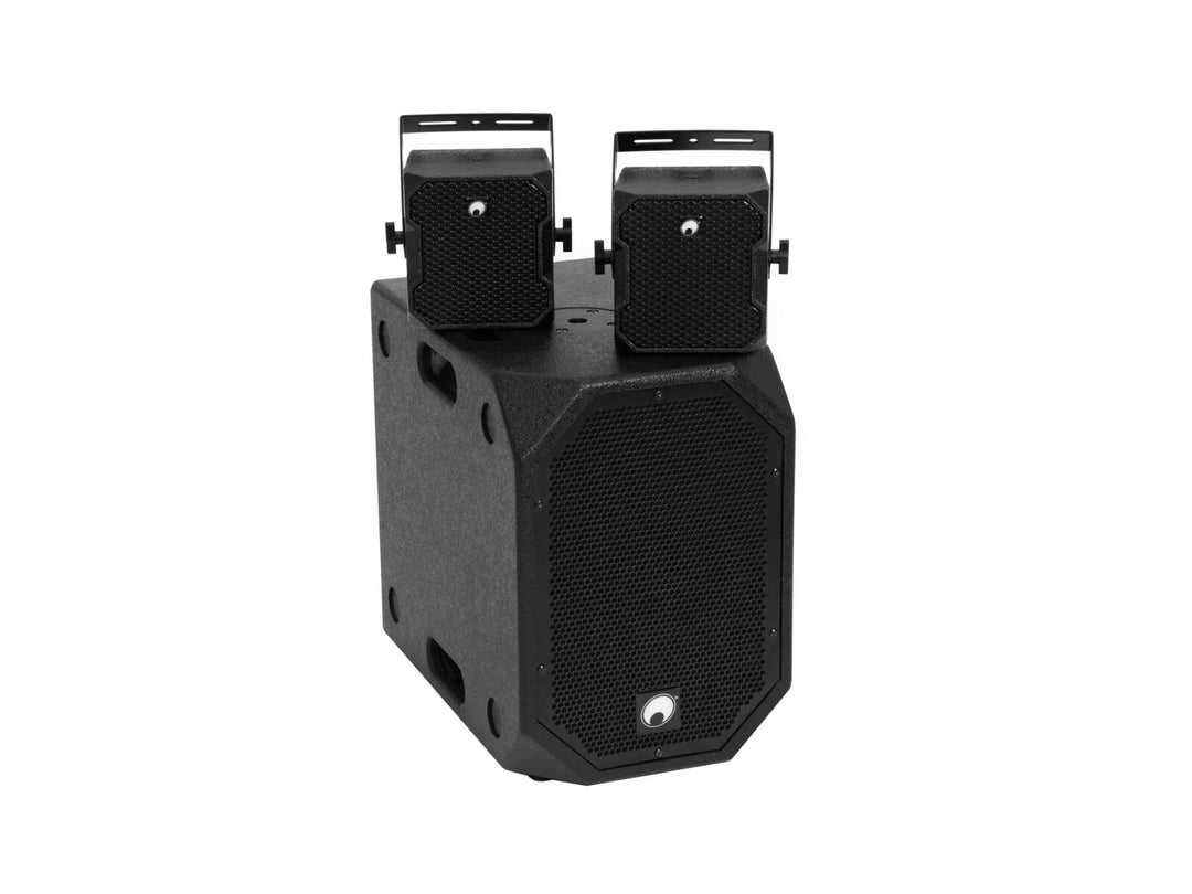 OMNITRONIC set BOB-10A bk + 2x BOB-4 bk