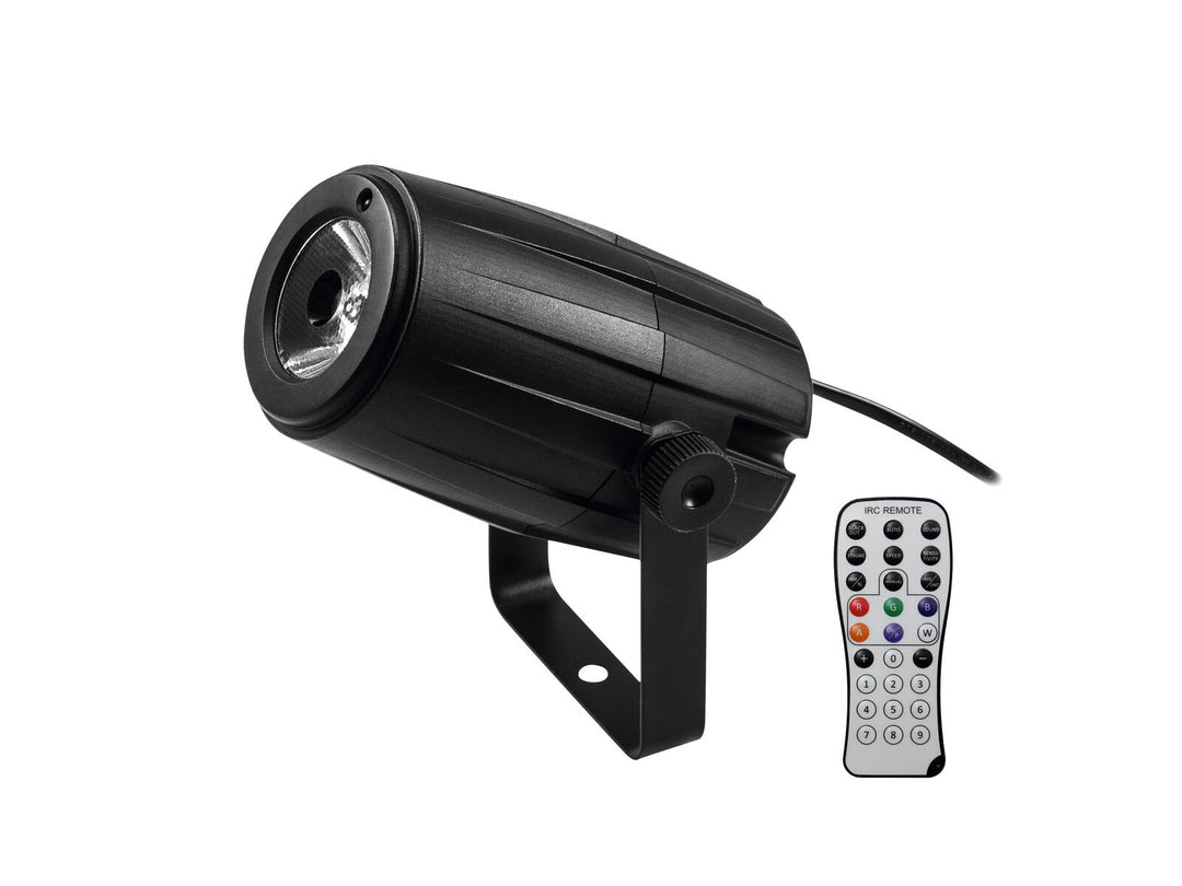 EUROLITE spegelkula 20 cm med motor + LED PST-5 QCL Spot bk