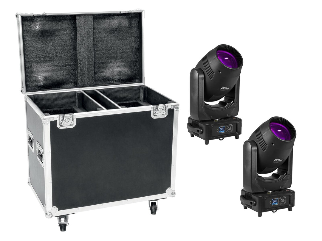 EUROLITE Set 2x TMH XB-280 + fodral