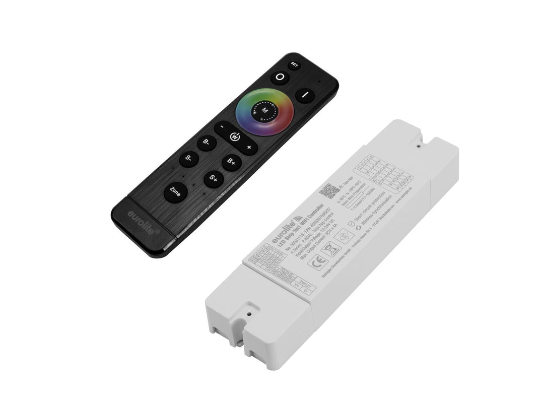 EUROLITE Set LED Strip 5in1 WiFi Controller + fjärrkontrollzon