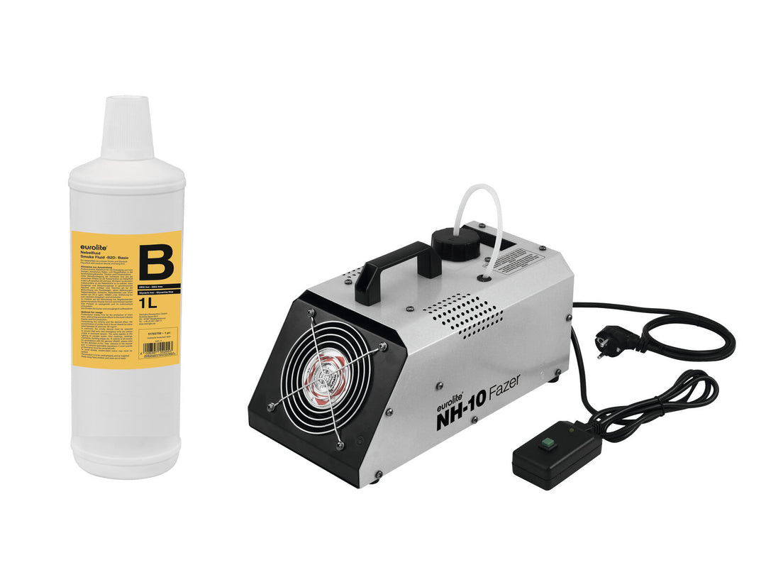 EUROLITE Set NH-10 + rökarvätska -B2D- 1l
