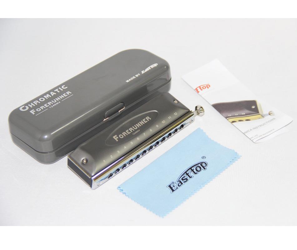 Easttop 'Forerunner' Chromatic 12-håls munspel (C)