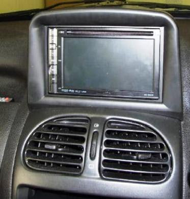 21CT23PE08 2-DIN Ram för Peugeot