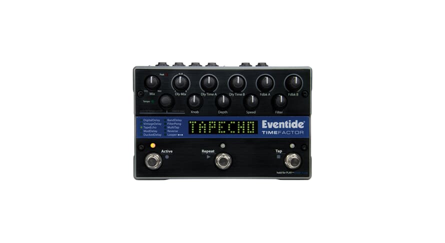 Eventide TimeFactor delay- och looperpedal