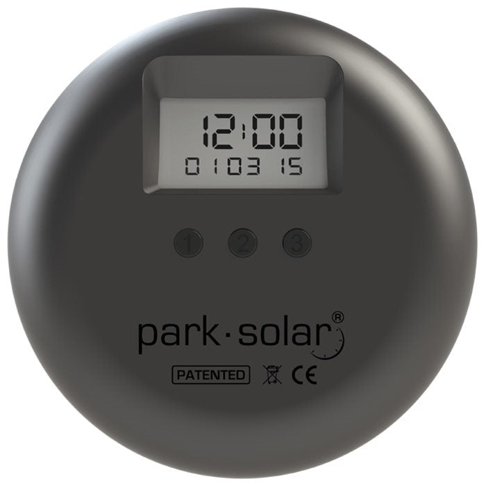 Park Solar Parkeringsur, Svart