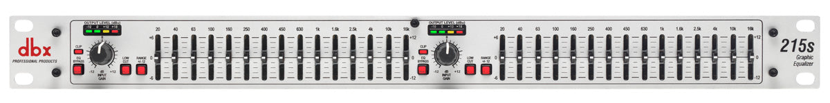 dbx 215S 2x15 Tape Graphic Equalizer
