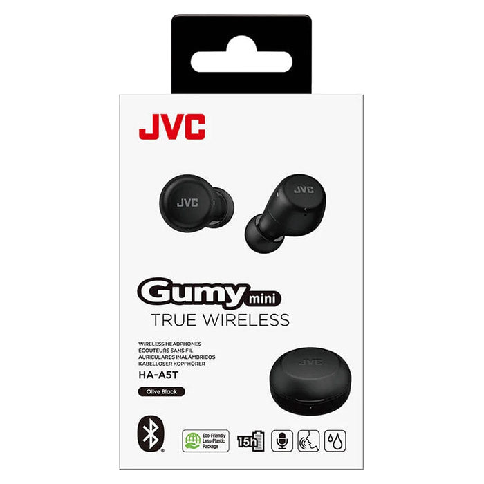 JVC HAA6TBU svarta true wireless-hörlurar