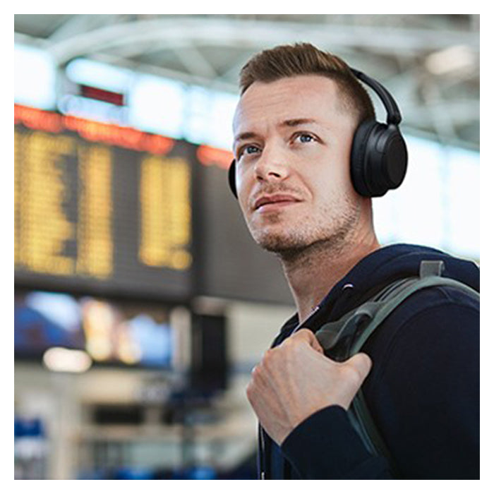 JVC HA-S75 Over Ear Noise Cancelling Headphones svart
