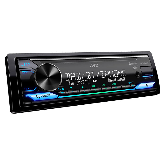 JVC KD-X482DBT bilradio med RDS DAB+ och Bluetooth